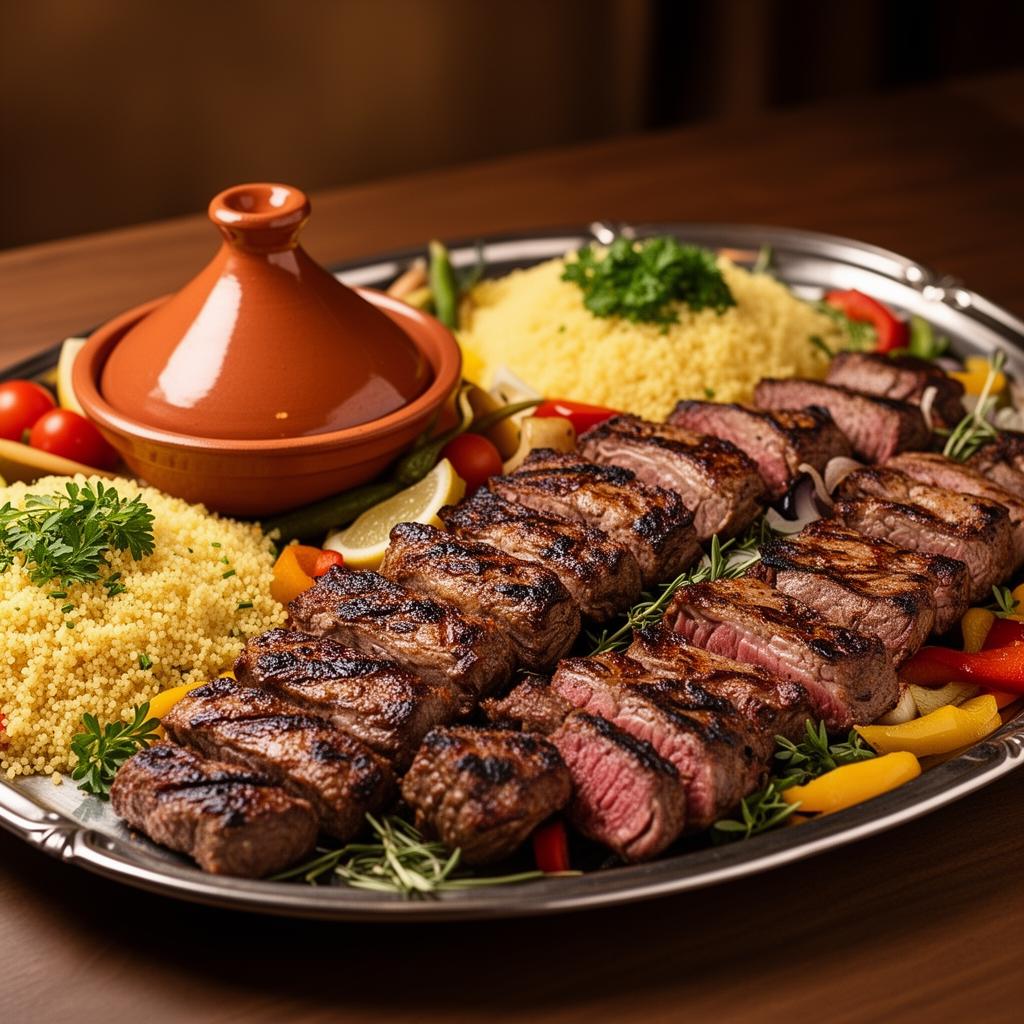 Traiteur oriental halal à la Boucherie Oasis Market